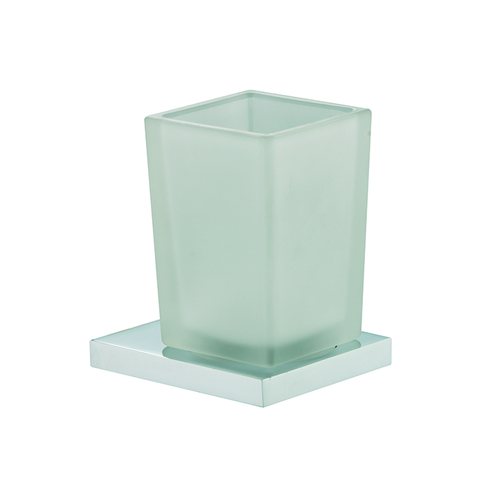 Fima Carlo Frattini India | Glass holder with glass For Bathroom
